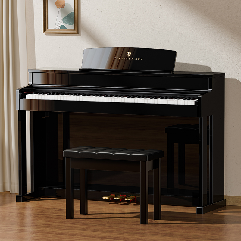 重塑音樂美學｜特倫斯數(shù)碼鋼琴E55電鋼琴開啟殿堂級家庭演奏時代